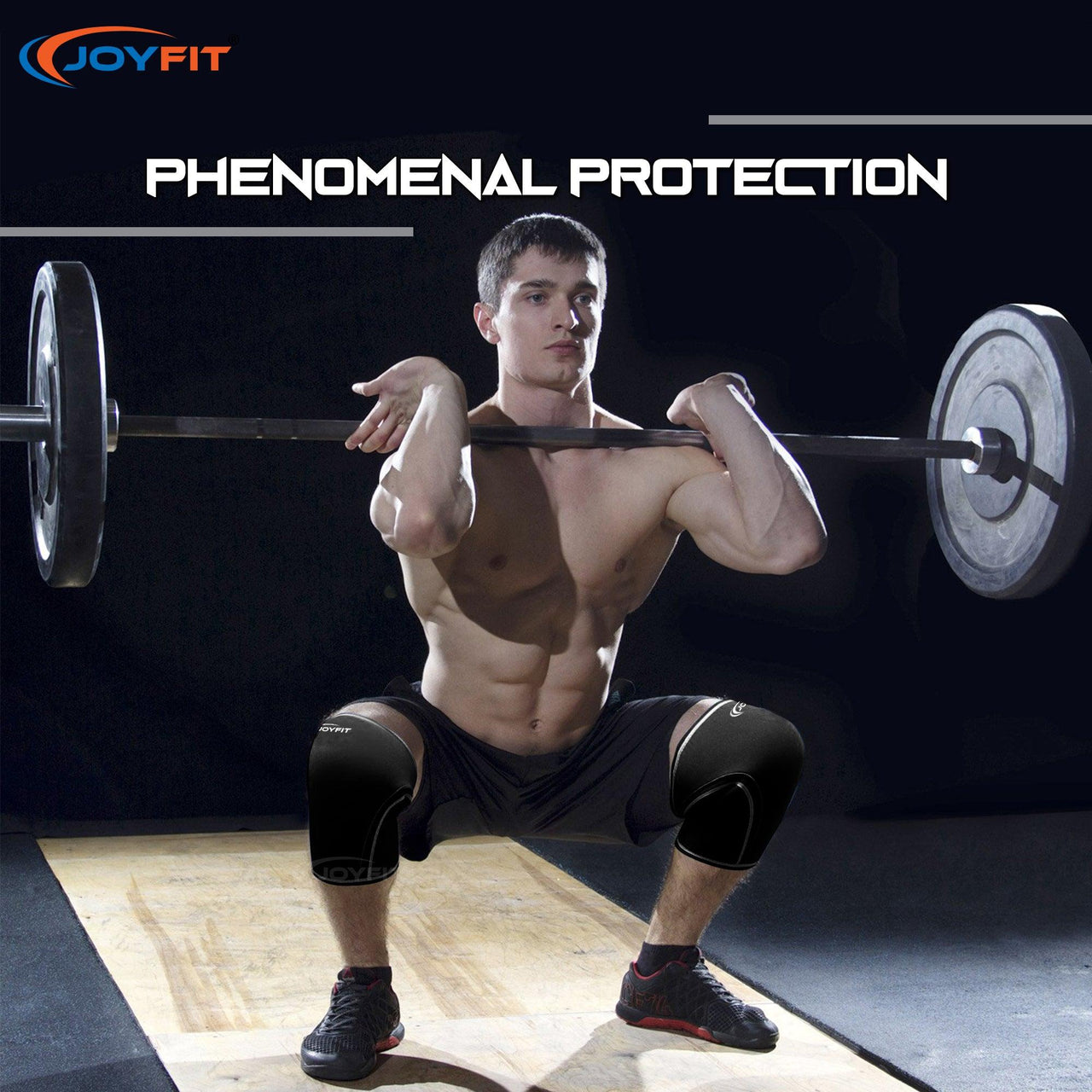 Short Knee Sleeves for Complete Knee Support - Joyfit