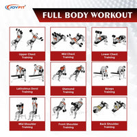 Thumbnail for 7 Levels Adjustable Bench Press - Joyfit