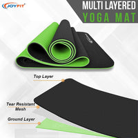 Thumbnail for Anti Slip Yoga Mats For Meditation & Fitness Workouts - Joyfit