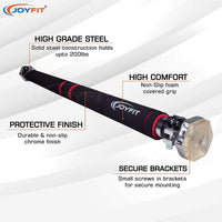 Thumbnail for Indoor Pull Up Bar for Doorways with Sturdy Lock System - Joyfit