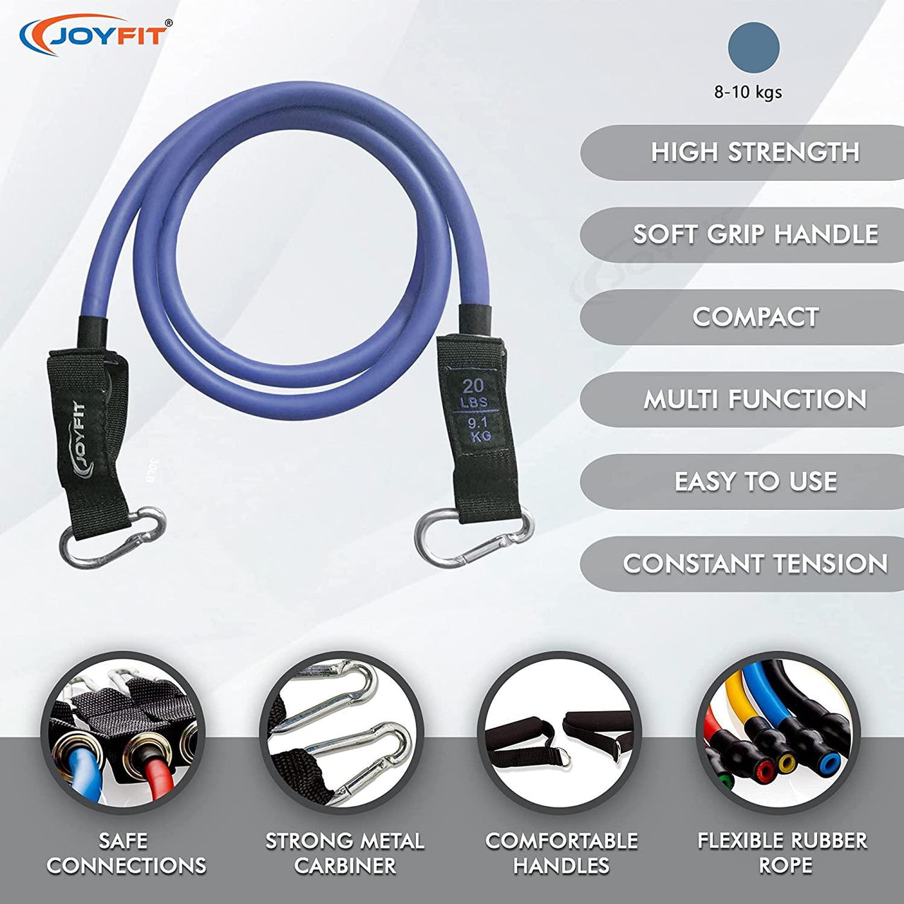 Stackable Resistance Tube - Joyfit
