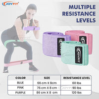 Thumbnail for Non-slip, Elastic Hip Bands Set - Joyfit