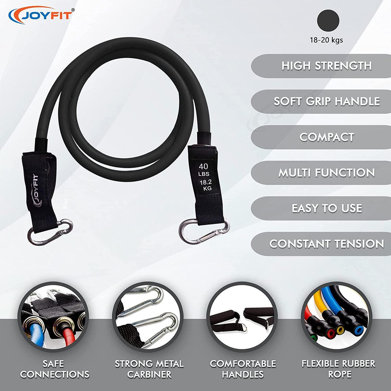 Stackable Resistance Tube - Joyfit