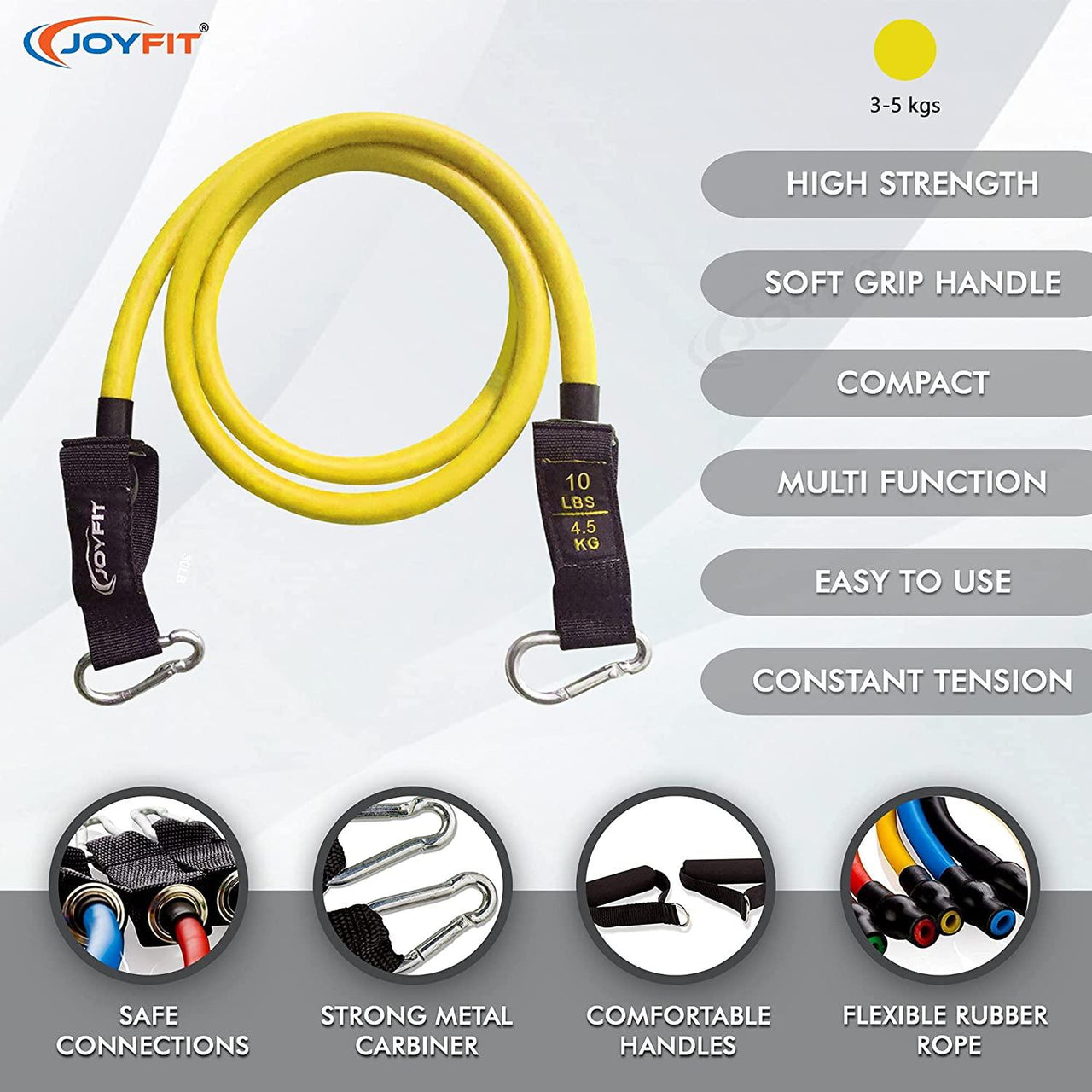 Stackable Resistance Tube - Joyfit