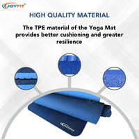 Thumbnail for Anti Slip Yoga Mats For Meditation & Fitness Workouts - Joyfit