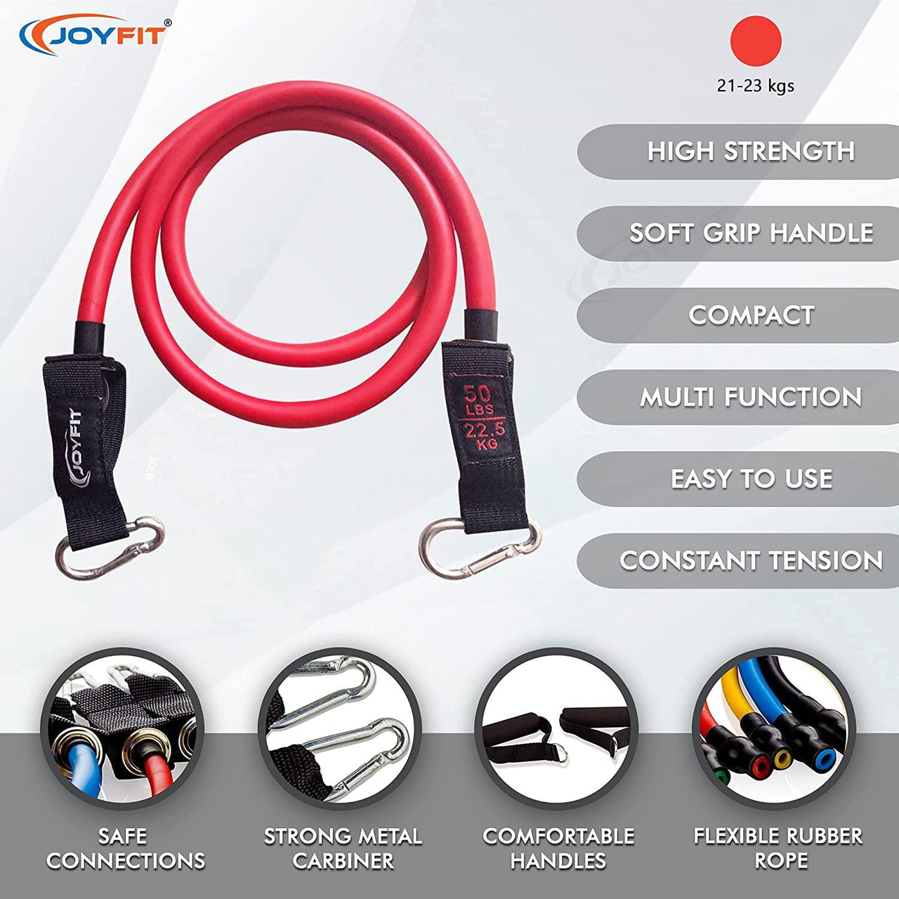 Stackable Resistance Tube - Joyfit