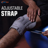 Thumbnail for Knee Cap with Anti Slip Silicone Lining (Single) - Joyfit