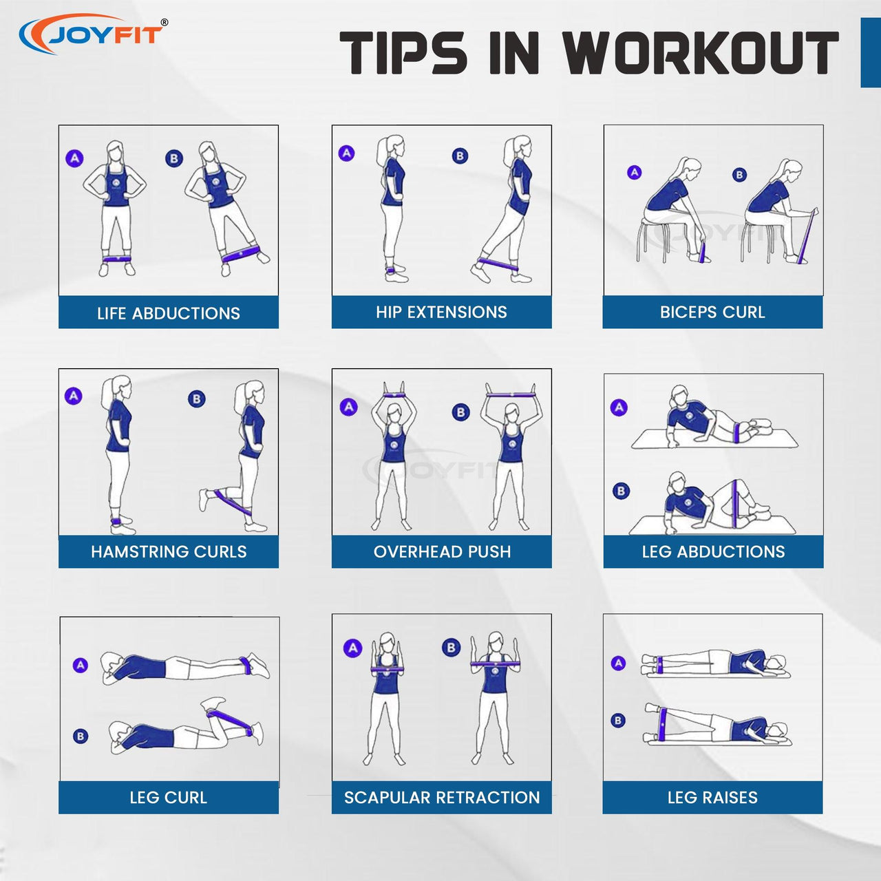Mini Resistance Band Set - Joyfit