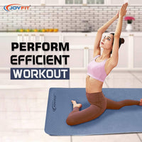Thumbnail for Anti Slip Yoga Mats For Meditation & Fitness Workouts - Joyfit