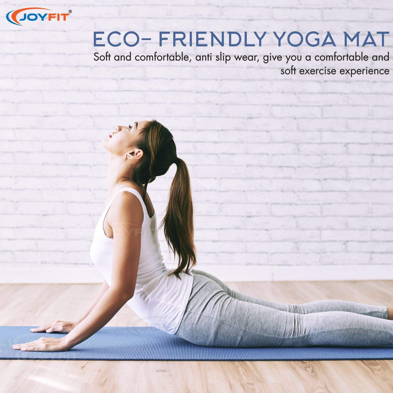 Anti Slip Yoga Mats For Meditation & Fitness Workouts - Joyfit