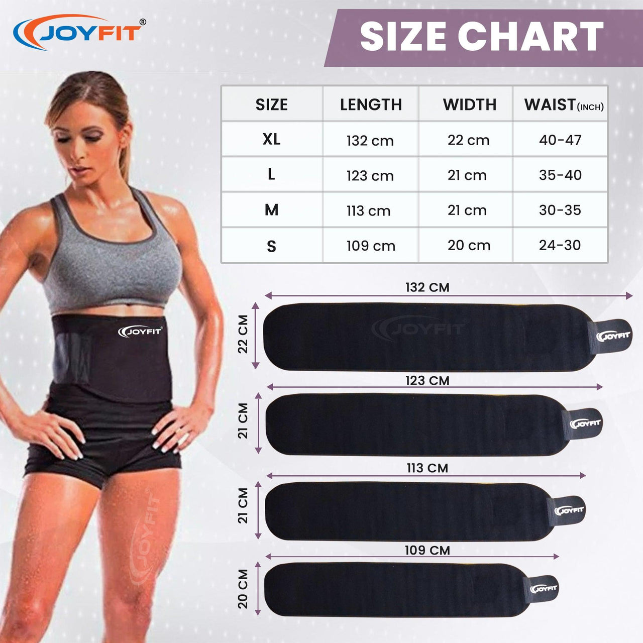 Sweat Belt for Fat-Burning - Joyfit
