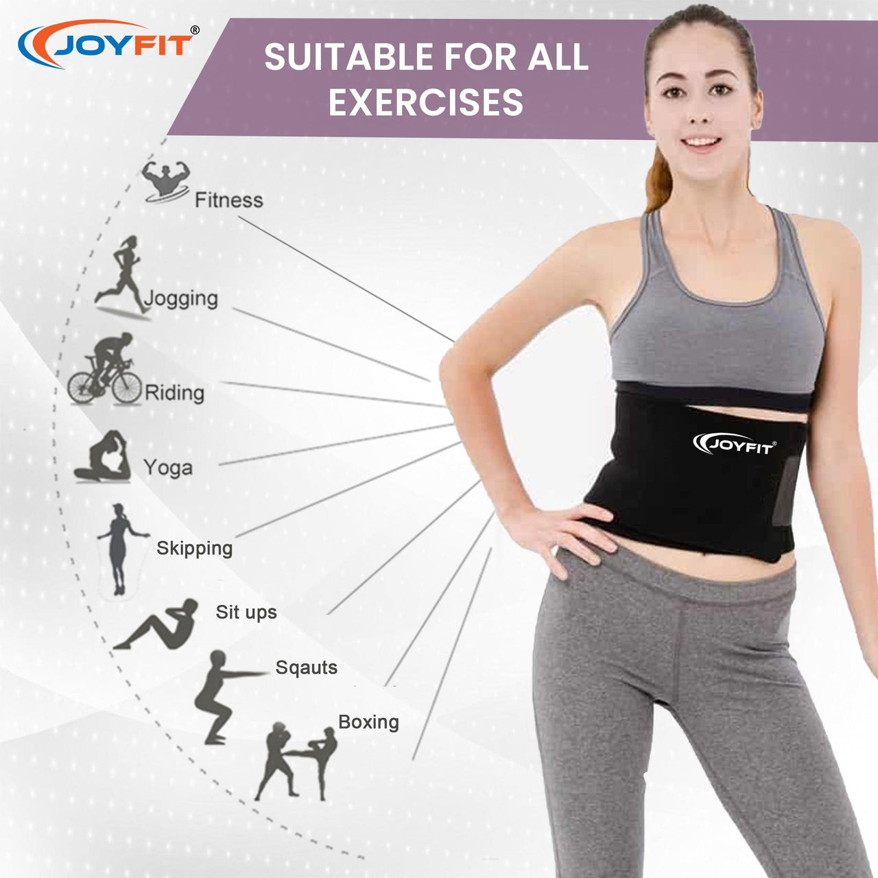 Sweat Belt for Fat-Burning - Joyfit
