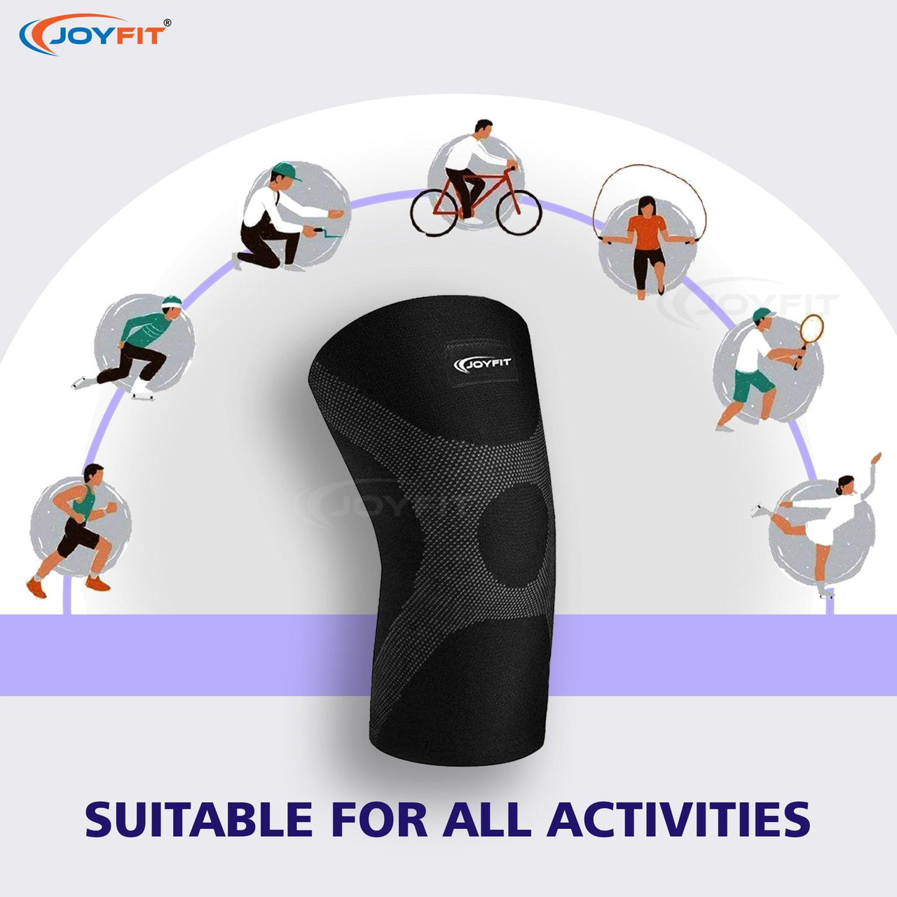 Knee Sleeve For Complete Compression - Joyfit