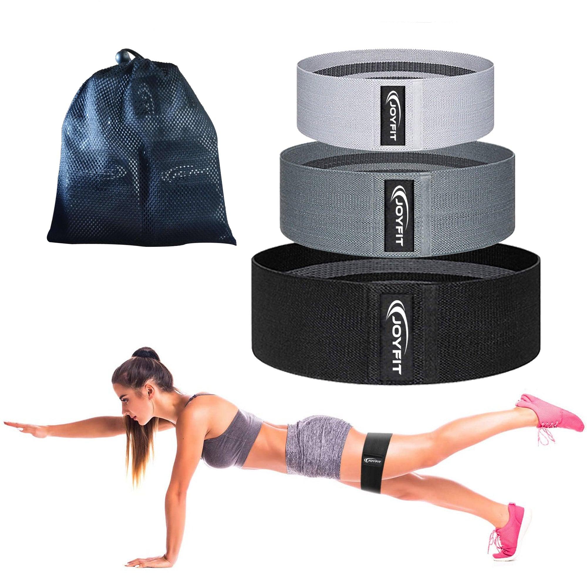 Glute Workout Hip Bands Non-slip, Elastic Hip Bands Set