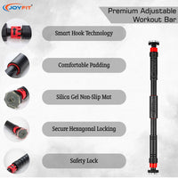 Thumbnail for Adjustable Pull Up Bar with Gear Lock - Joyfit