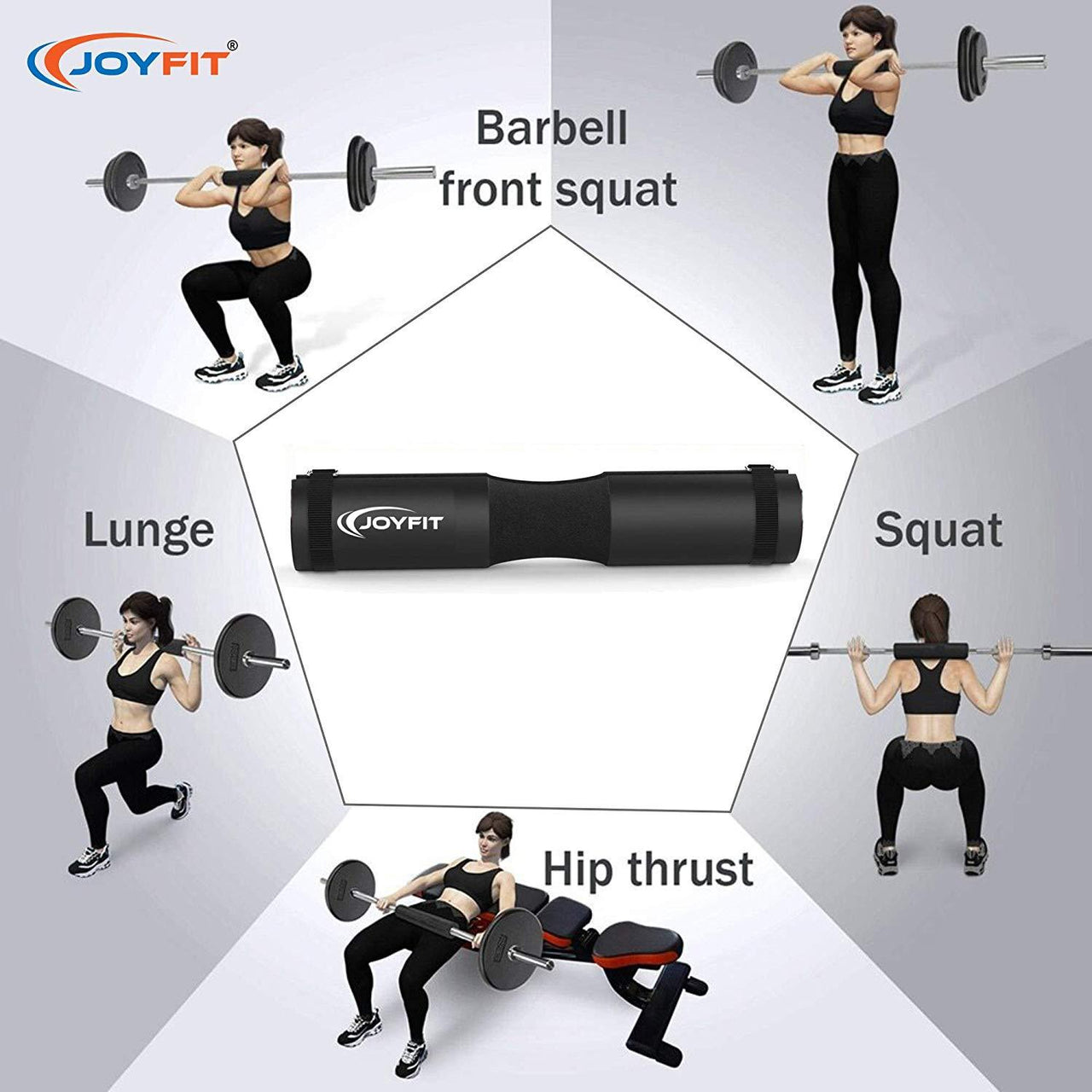 Squat pad for bar