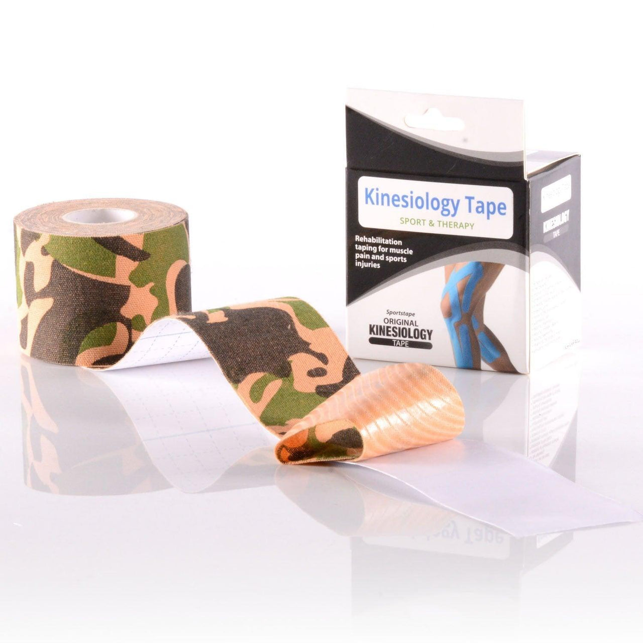 Kinesiology tape on shoulder