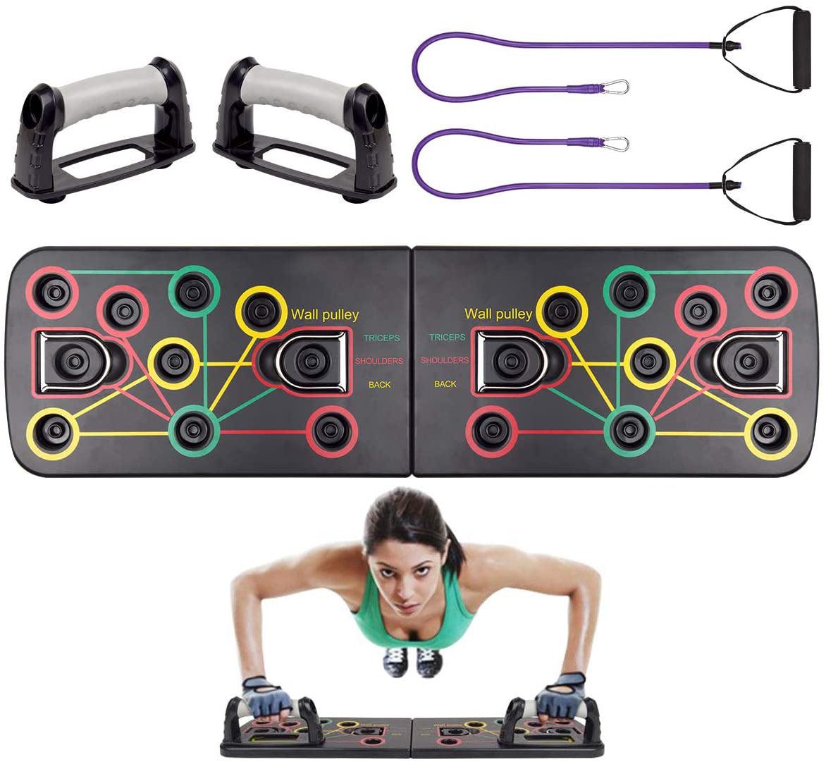 Multifunctional 10-in-1 Push Up Board Set For Full Body Workout