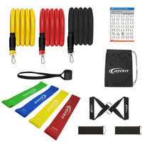 Thumbnail for Resistance Tube 14 pc Set - Joyfit