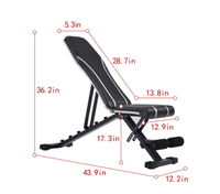 Thumbnail for Adjustable Fitness Bench