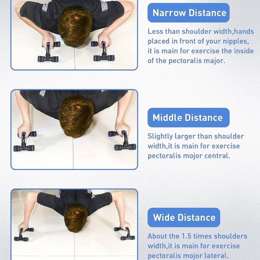 Push Up Bars for Home Workout