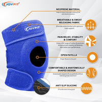 Thumbnail for Knee Brace with Anti Slip Silicone Lining (Single)
