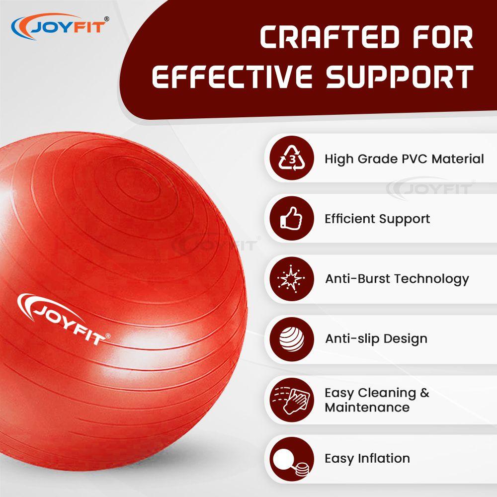 Anti Burst Yoga Ball with hand Pump Joyfit - Main Image