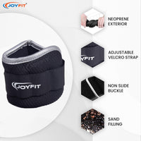 Thumbnail for Adjustable Ankle/Wrist Weight (Pair) - Joyfit