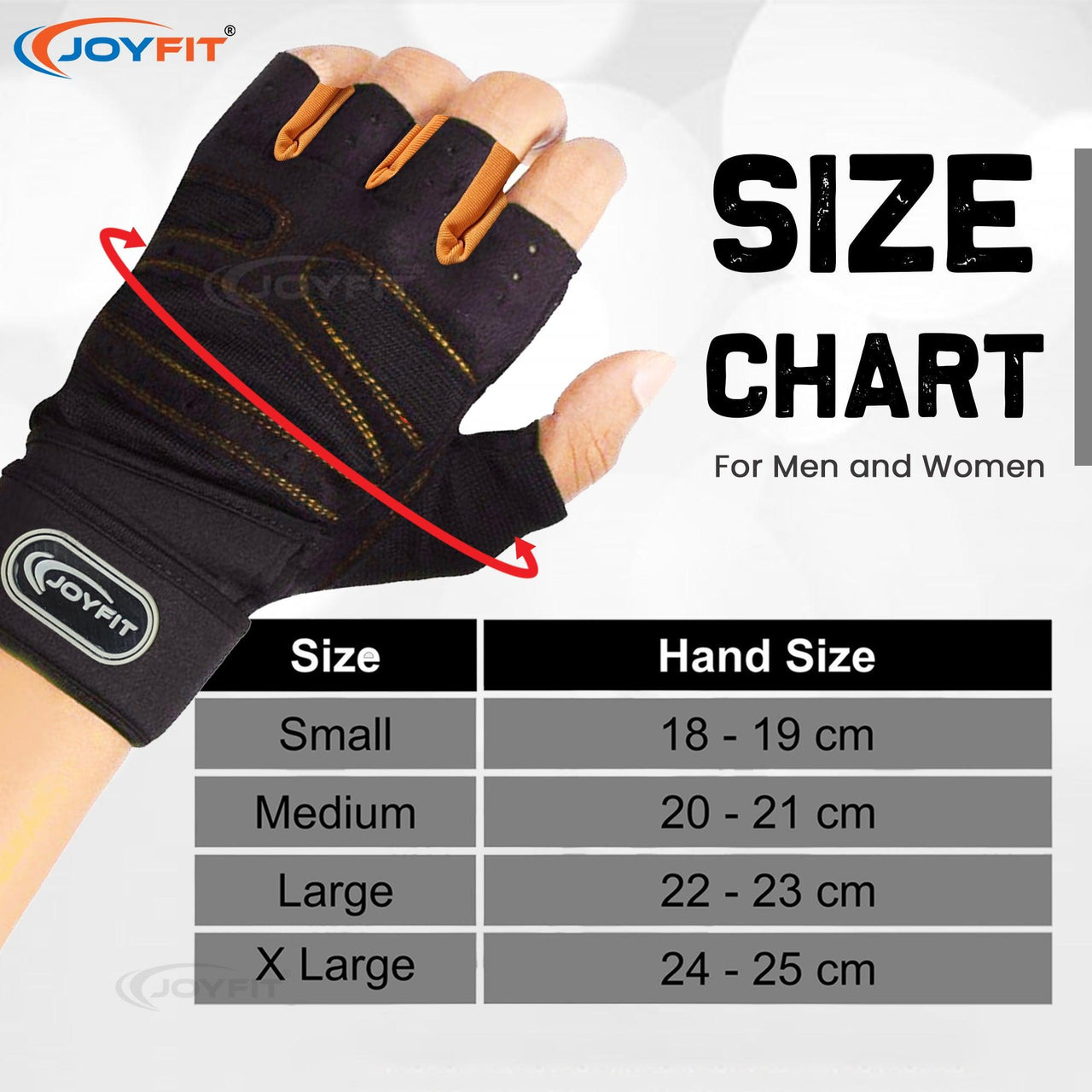 High-quality Gloves with Thick Wrist Wrap - Joyfit