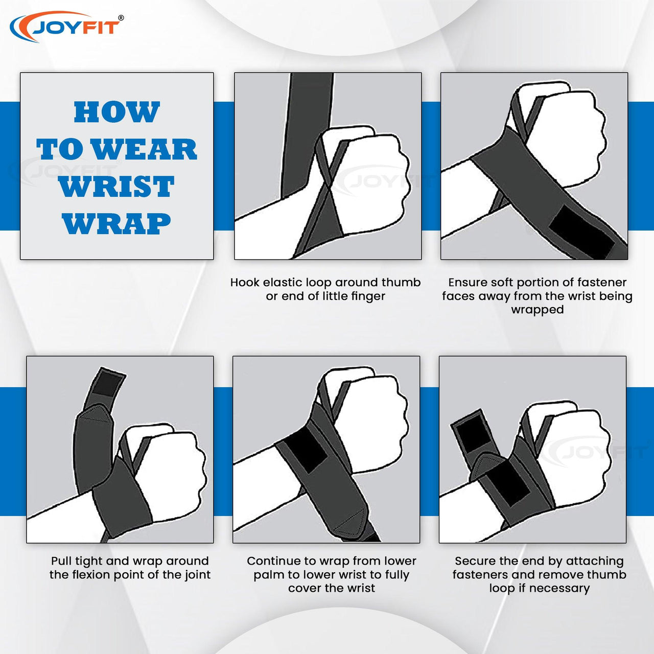 how to wear wrist wraps