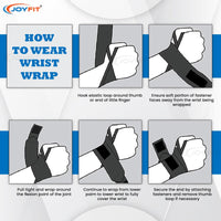Thumbnail for how to wear wrist wraps
