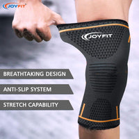 Thumbnail for Knee Sleeves with Ventilated Patella (Orange)