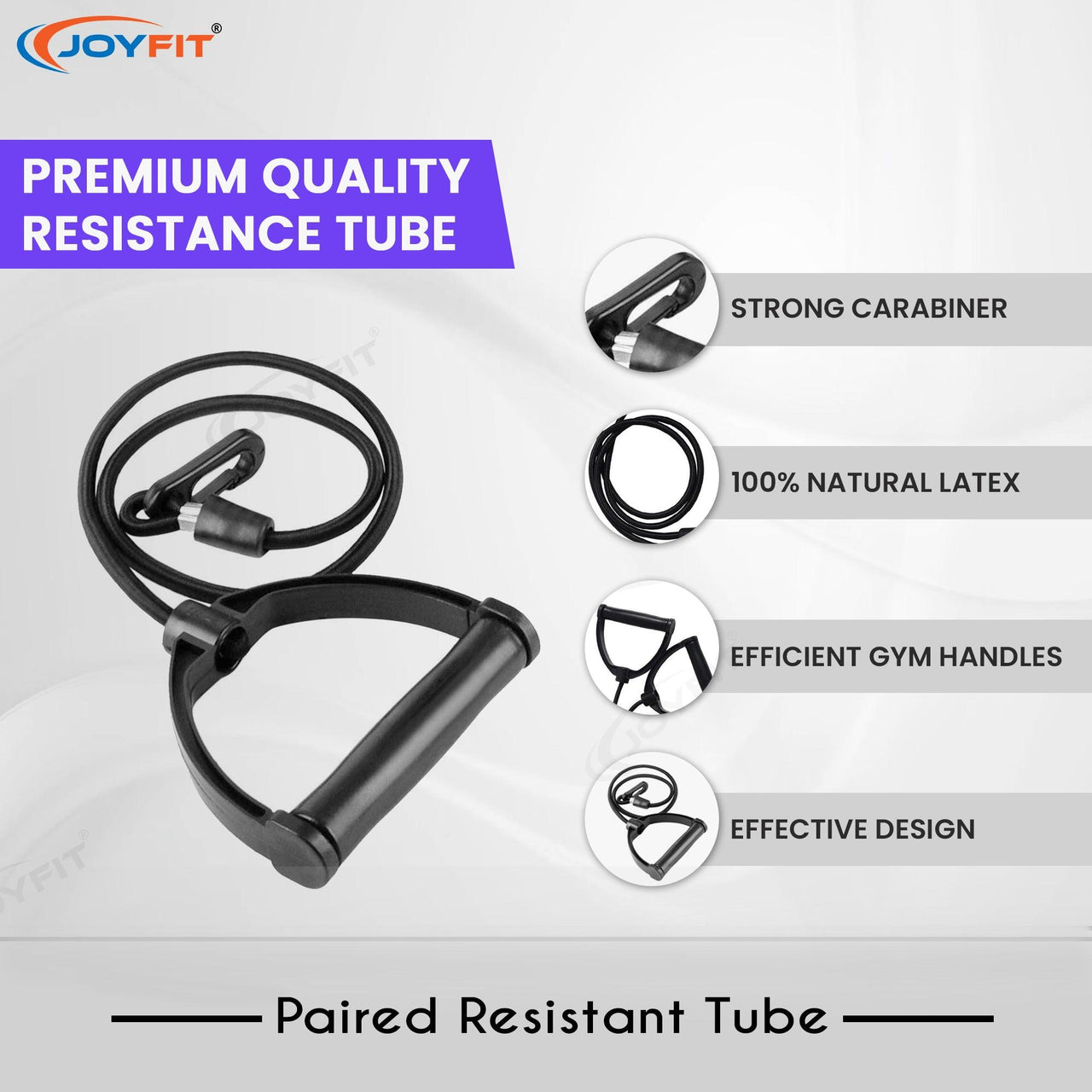included resistance tube-mini stepper