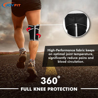 Thumbnail for Short Knee Sleeves for Complete Knee Support - Joyfit