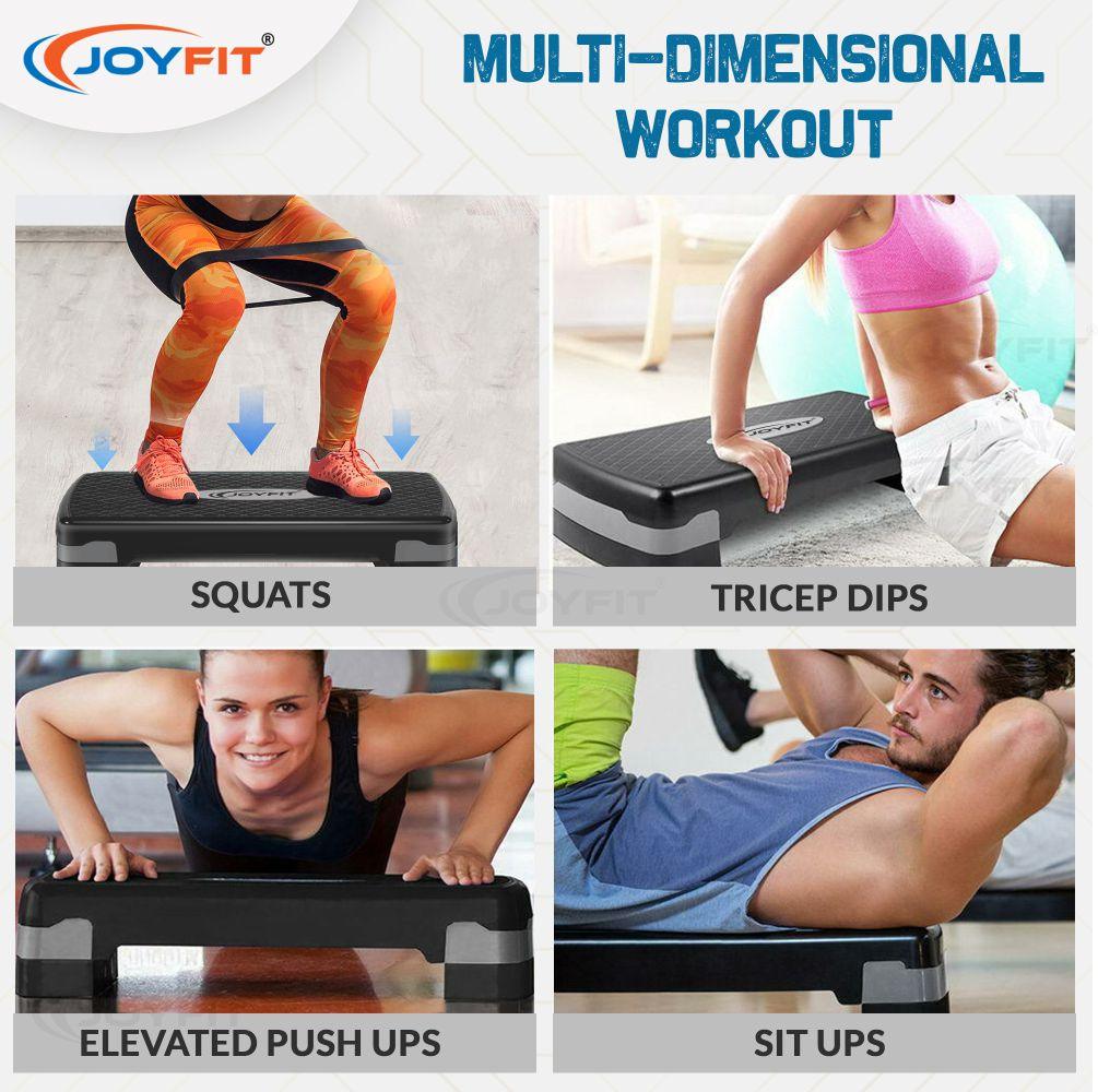 Aerobic Steppers with Adjustable Risers - Main Image