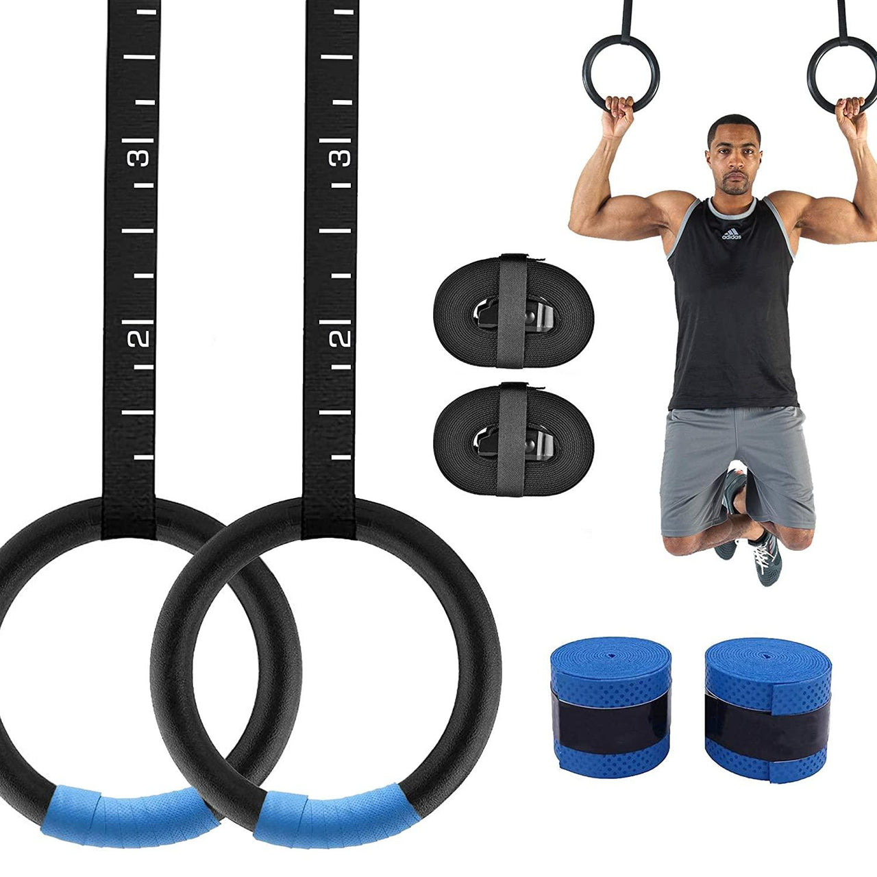 Gym Rings (990 lbs)
