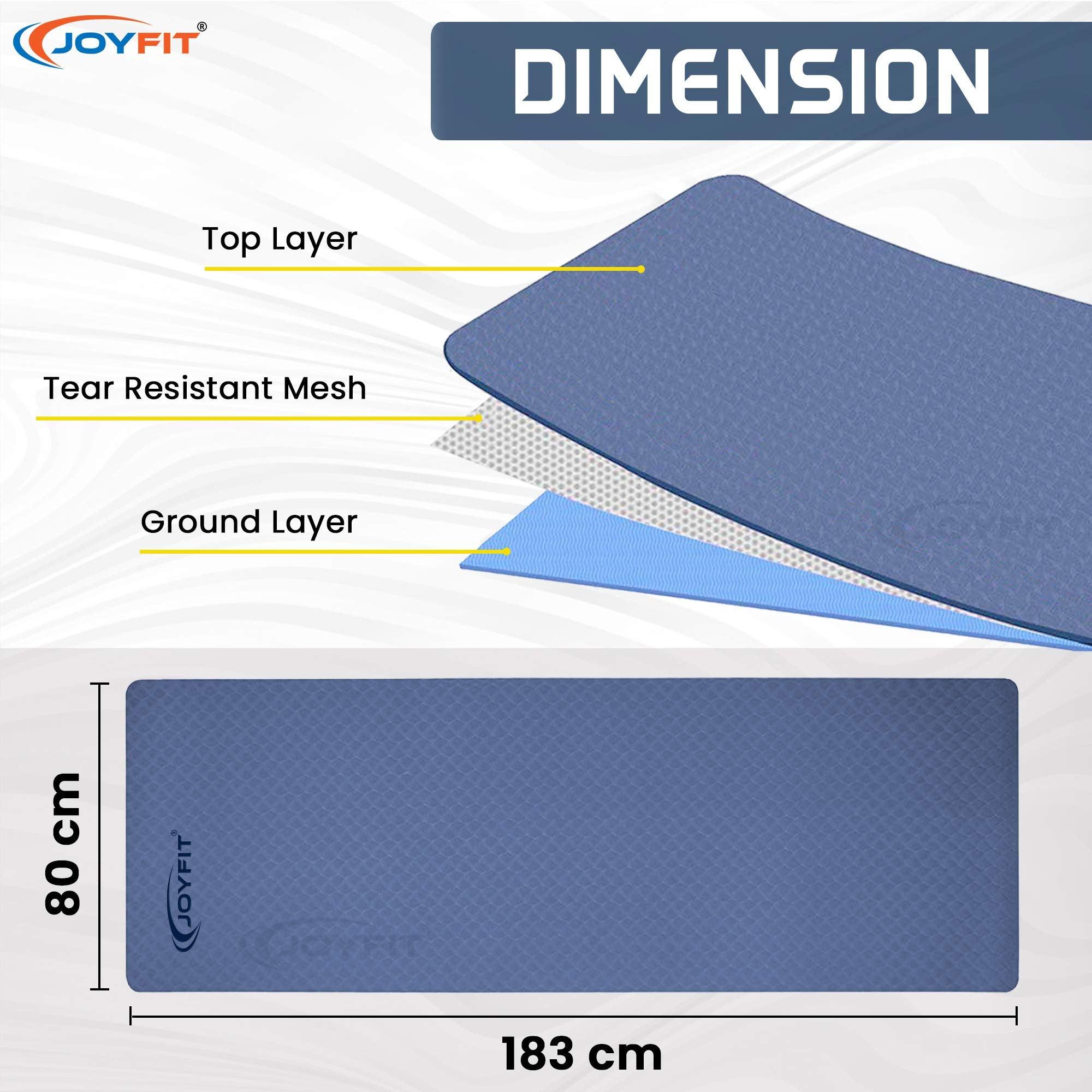 Anti Slip Yoga Mats For Meditation & Fitness Workouts – Joyfit