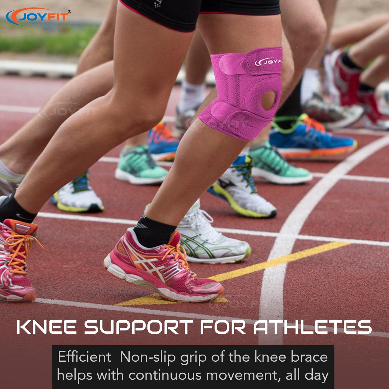 BERTER Knee Brace Open Patella Stabilizer Neoprene Knee Support for Men  Women Running Basketball Meniscus Tear Arthritis Joint Pain Relief ACL