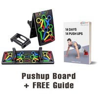 Thumbnail for Push-Up Board for Home Workout with FREE Push-Up Guide - Joyfit